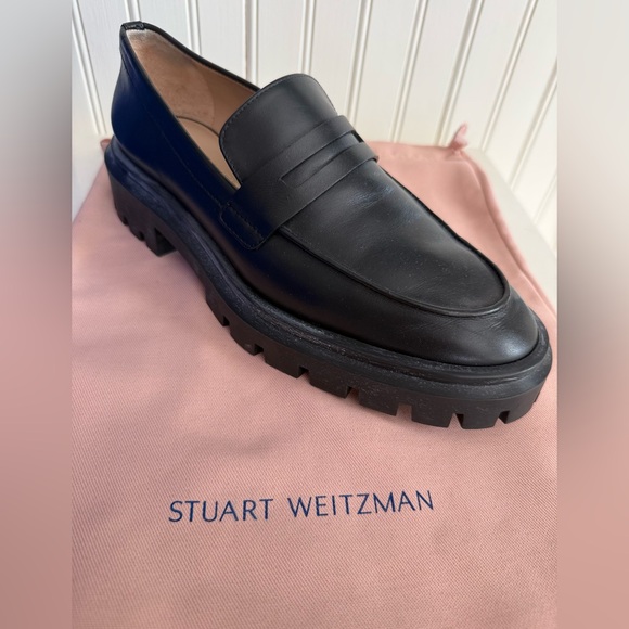 Stuart Weitzman UltraLug Penny Loafer, 7.5 - Picture 4 of 6